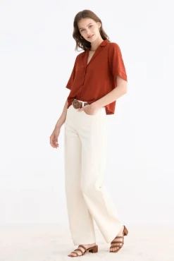 NEVILLE Burnt Blouse