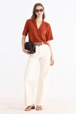 NEVILLE Burnt Blouse