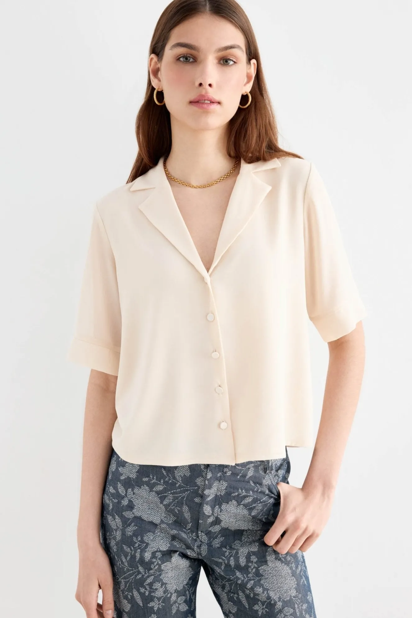 NEVILLE White Blouse