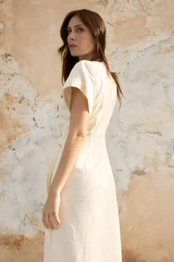 NICOLA White Dress