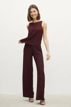 OCÉANO Trousers Burgundy