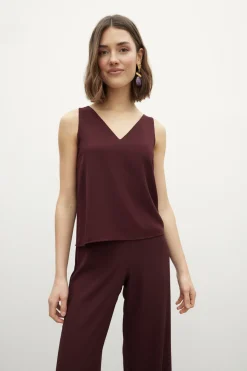OCÉANO Trousers Burgundy