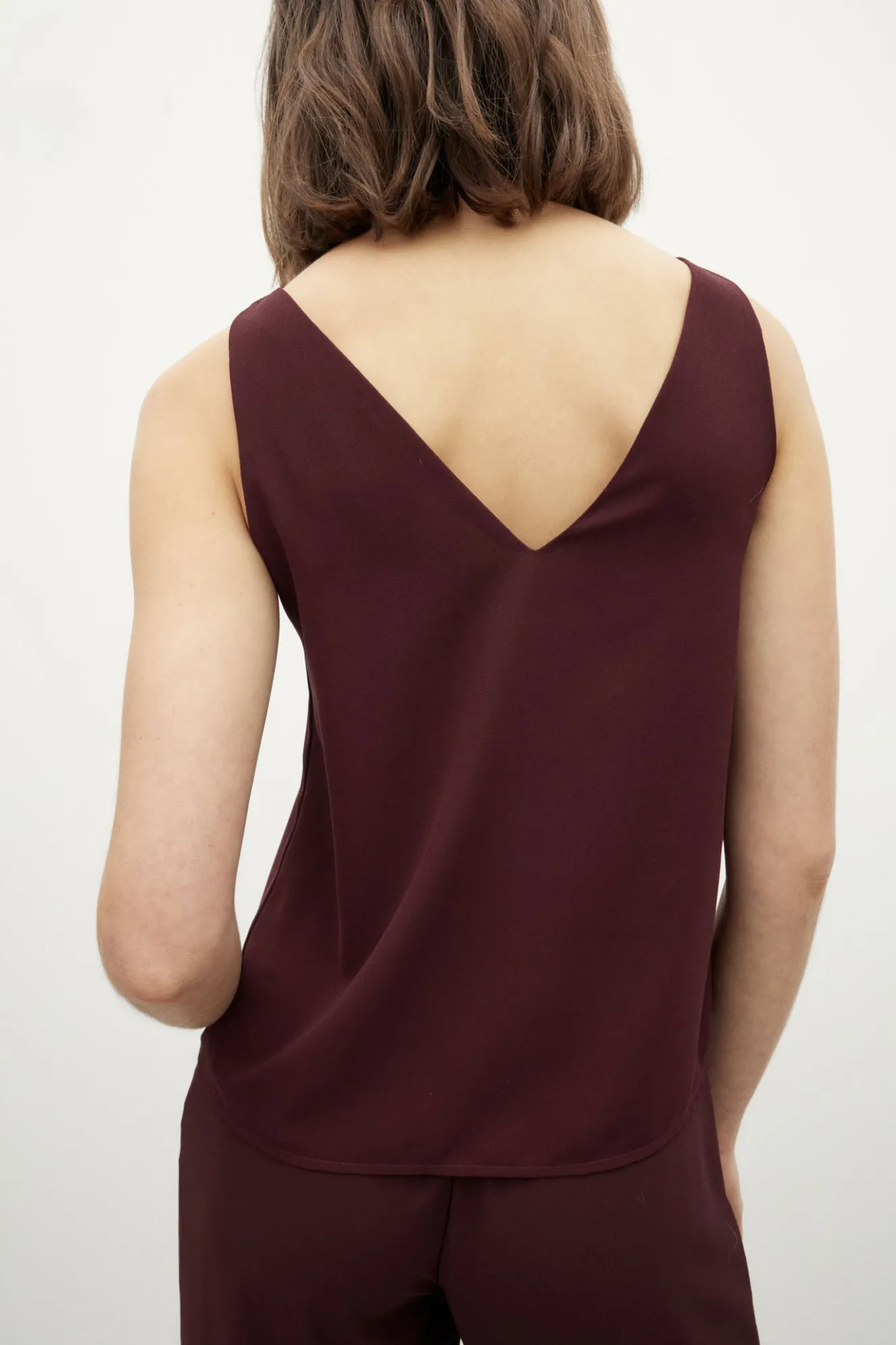OCÉANO Trousers Burgundy