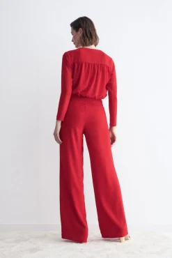 OCEAN Red Pants