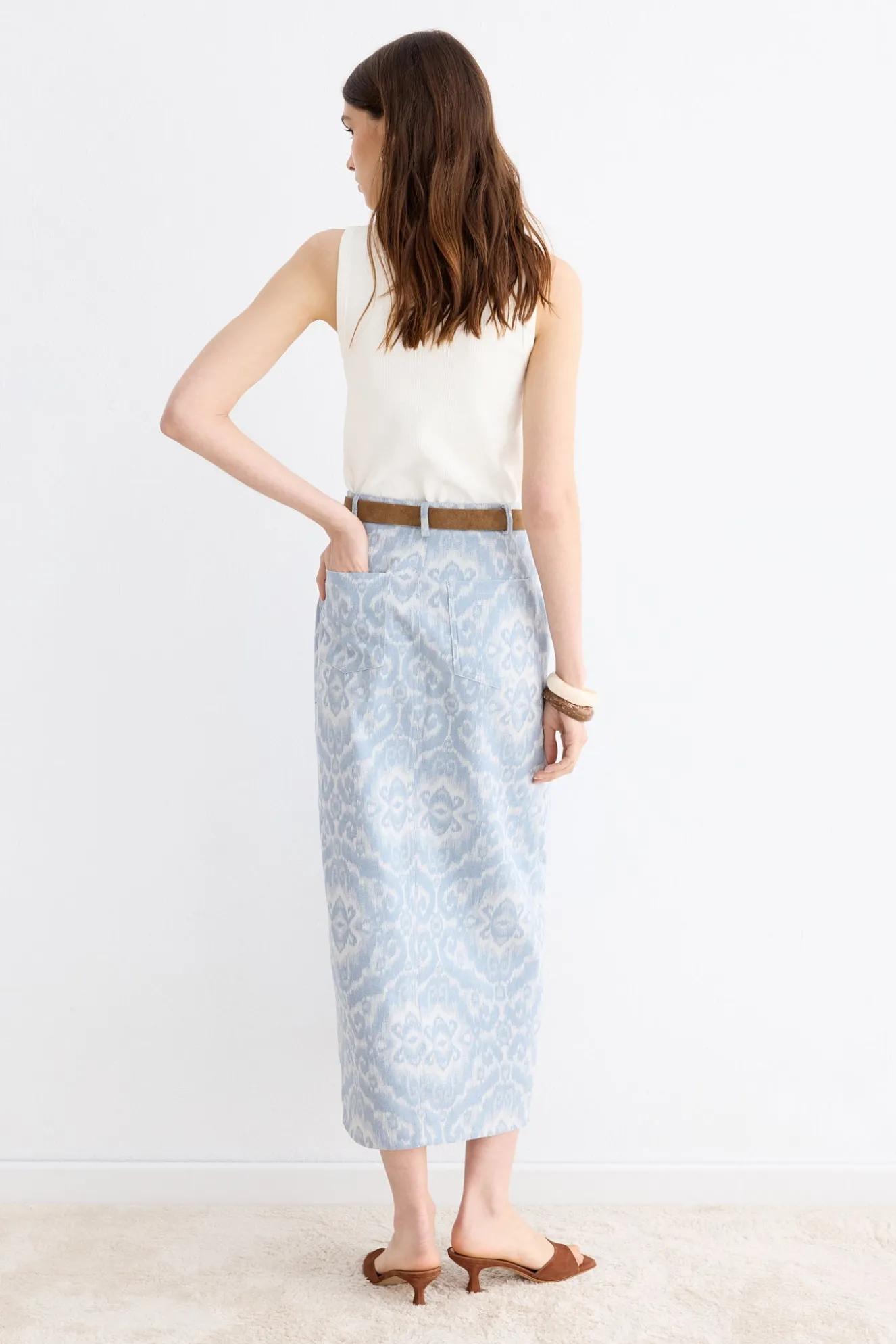 OLBIA Blue Skirt