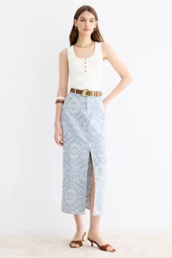 OLBIA Blue Skirt
