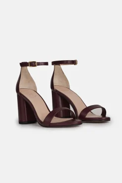 OLIVIA Petite Sandal Burgundy