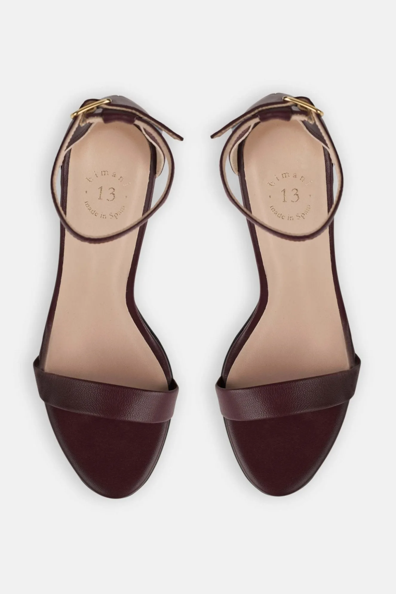 OLIVIA Petite Sandal Burgundy