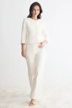 ORCHID Trousers White