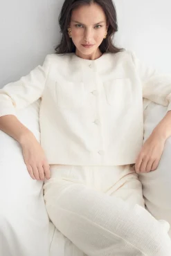 ORCHID Trousers White