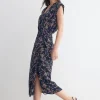 OTARU Print Blue Skirt