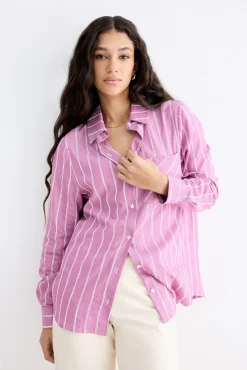 PIENZA Rose Stripes Shirt