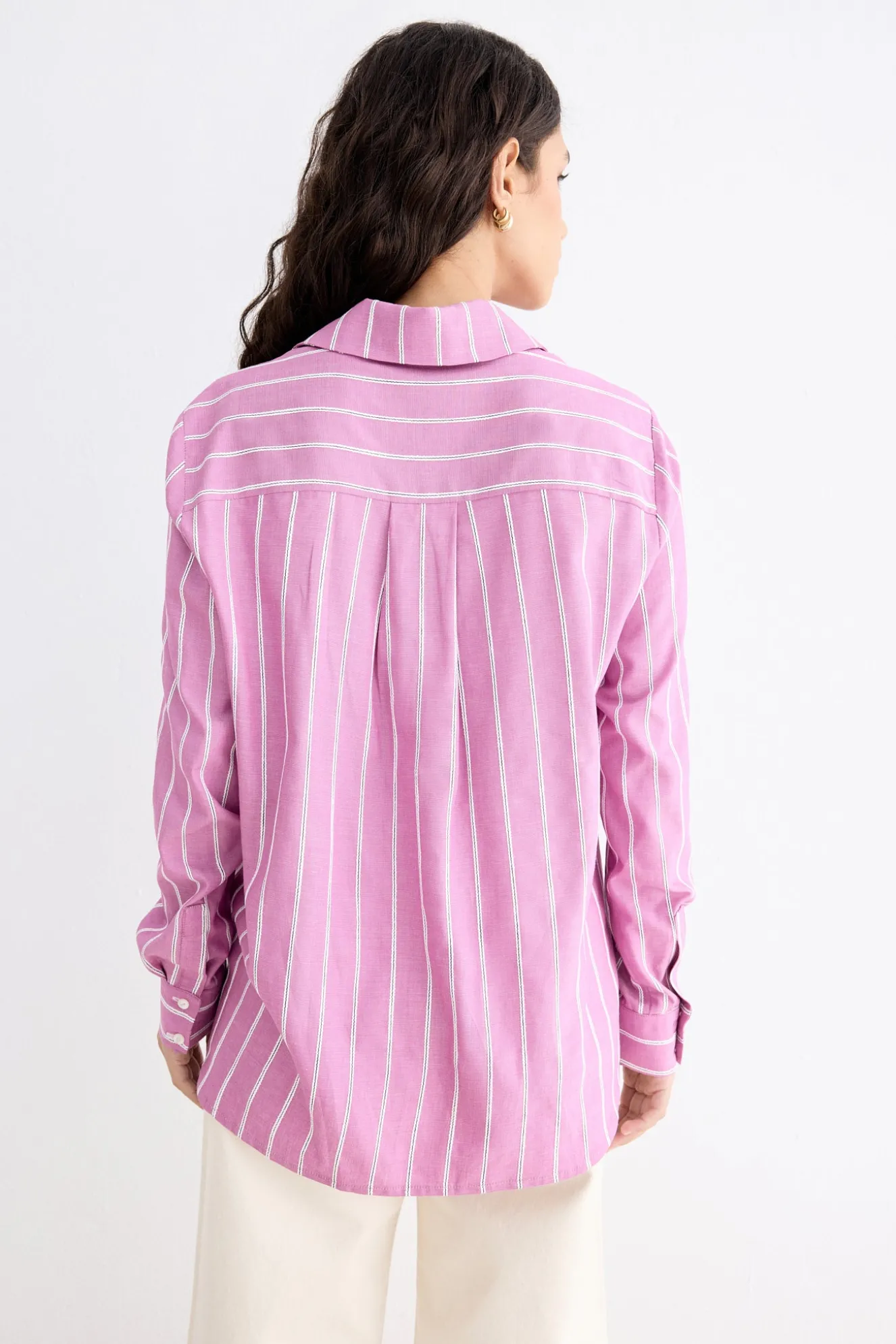 PIENZA Rose Stripes Shirt