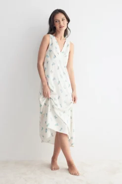 PIPPA Print Blue Nightgown