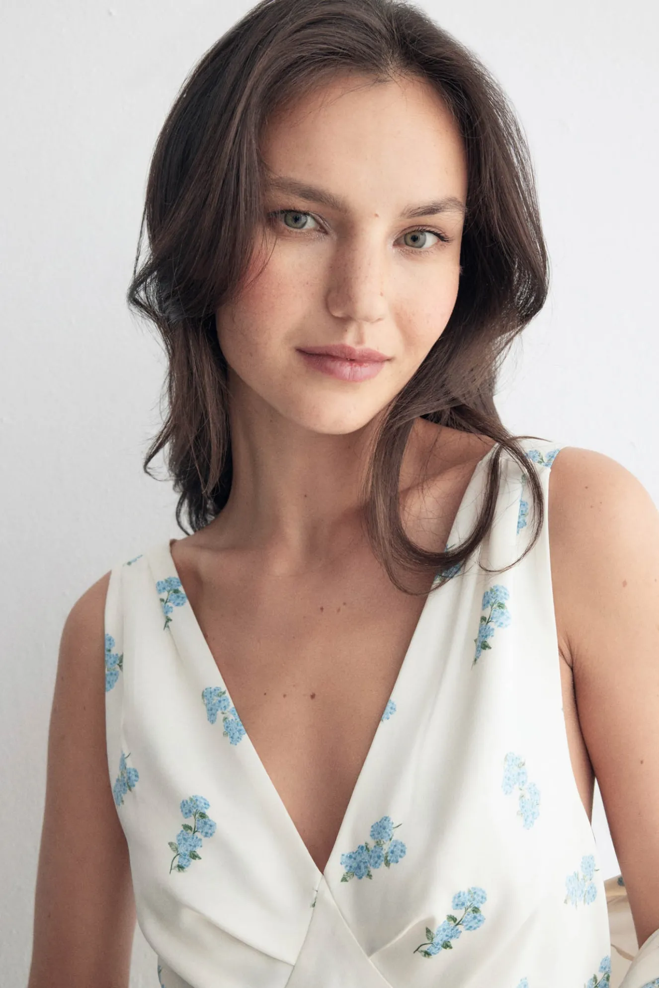PIPPA Print Blue Nightgown