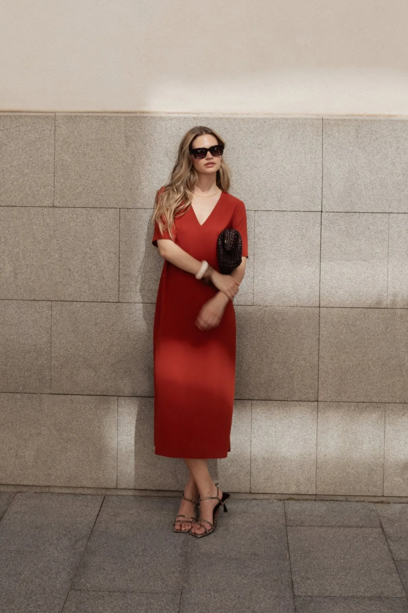 PIROPO Burnt Dress