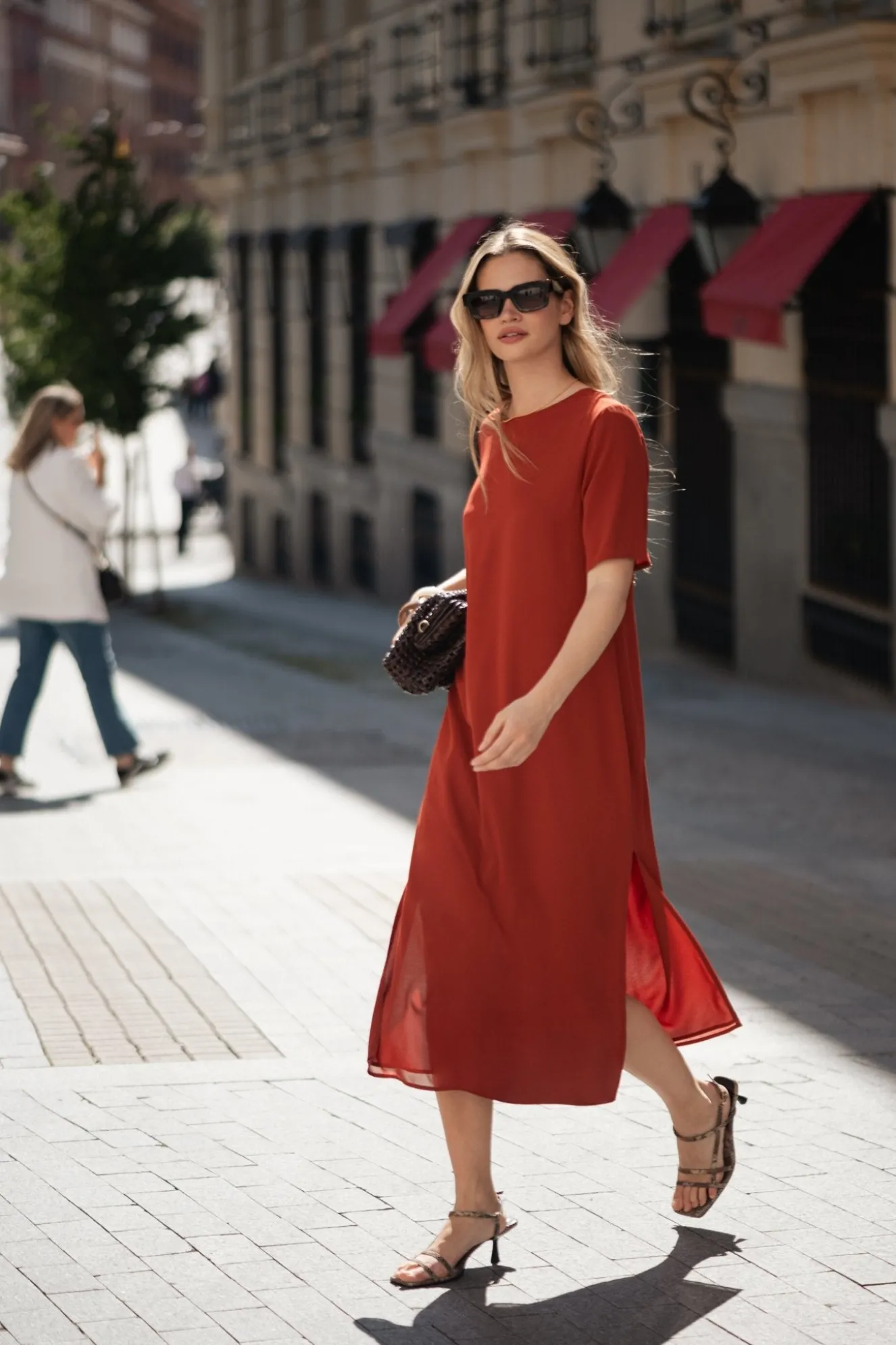 PIROPO Burnt Dress