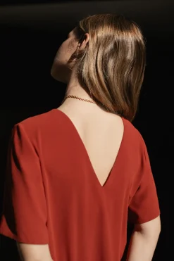 PIROPO Burnt Dress
