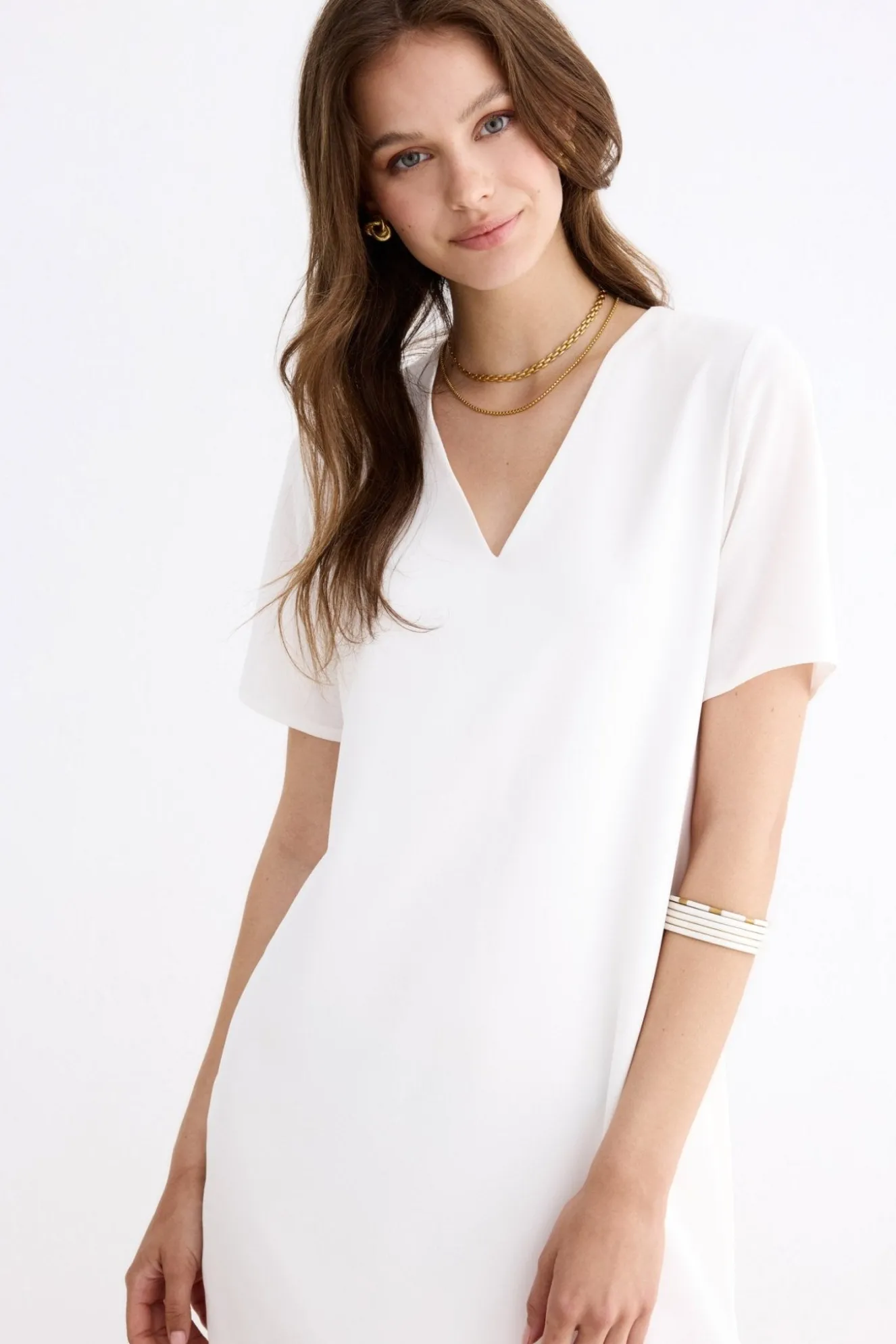 PIROPO White Dress
