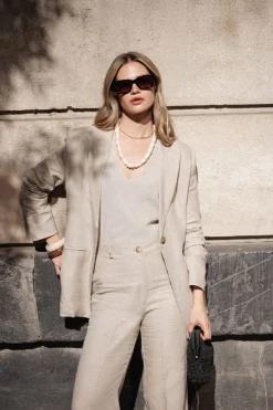 PORTA Beige Pants