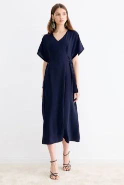RAISA Navy Dress