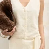 RASSA White Vest
