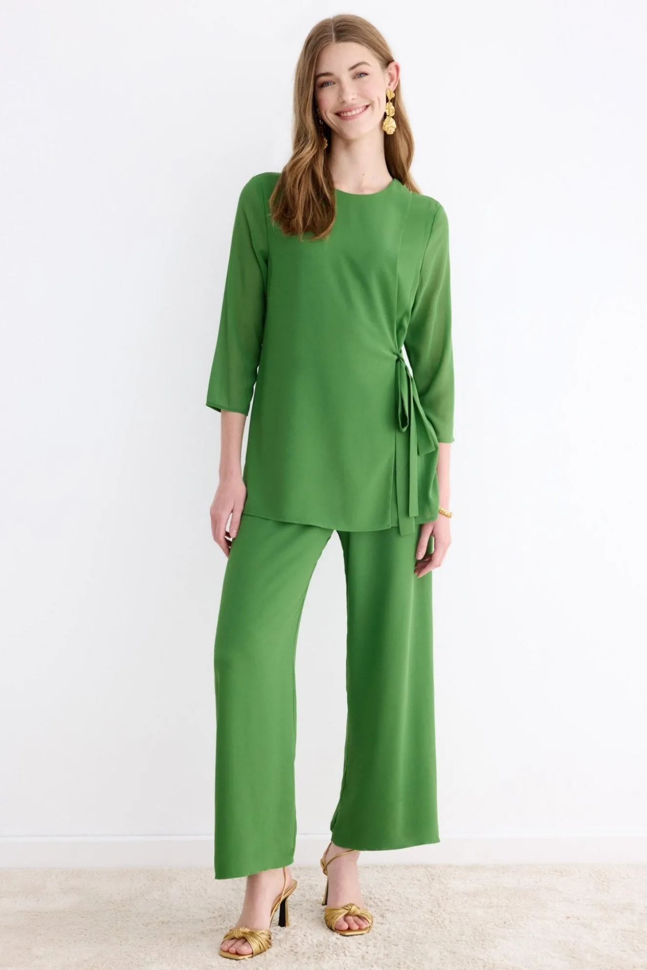 REMOVE Green Forest Blouse