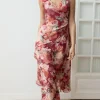 RENÉE Print Rose Dress
