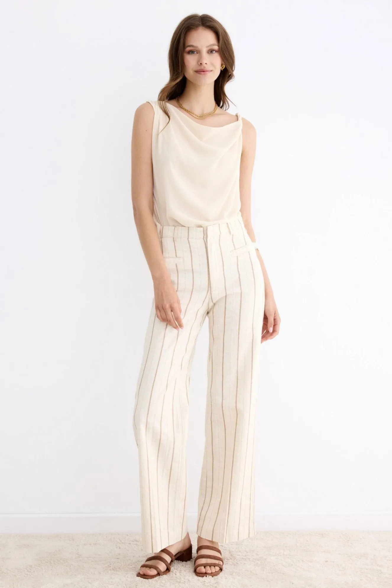 RIO Beige Blouse