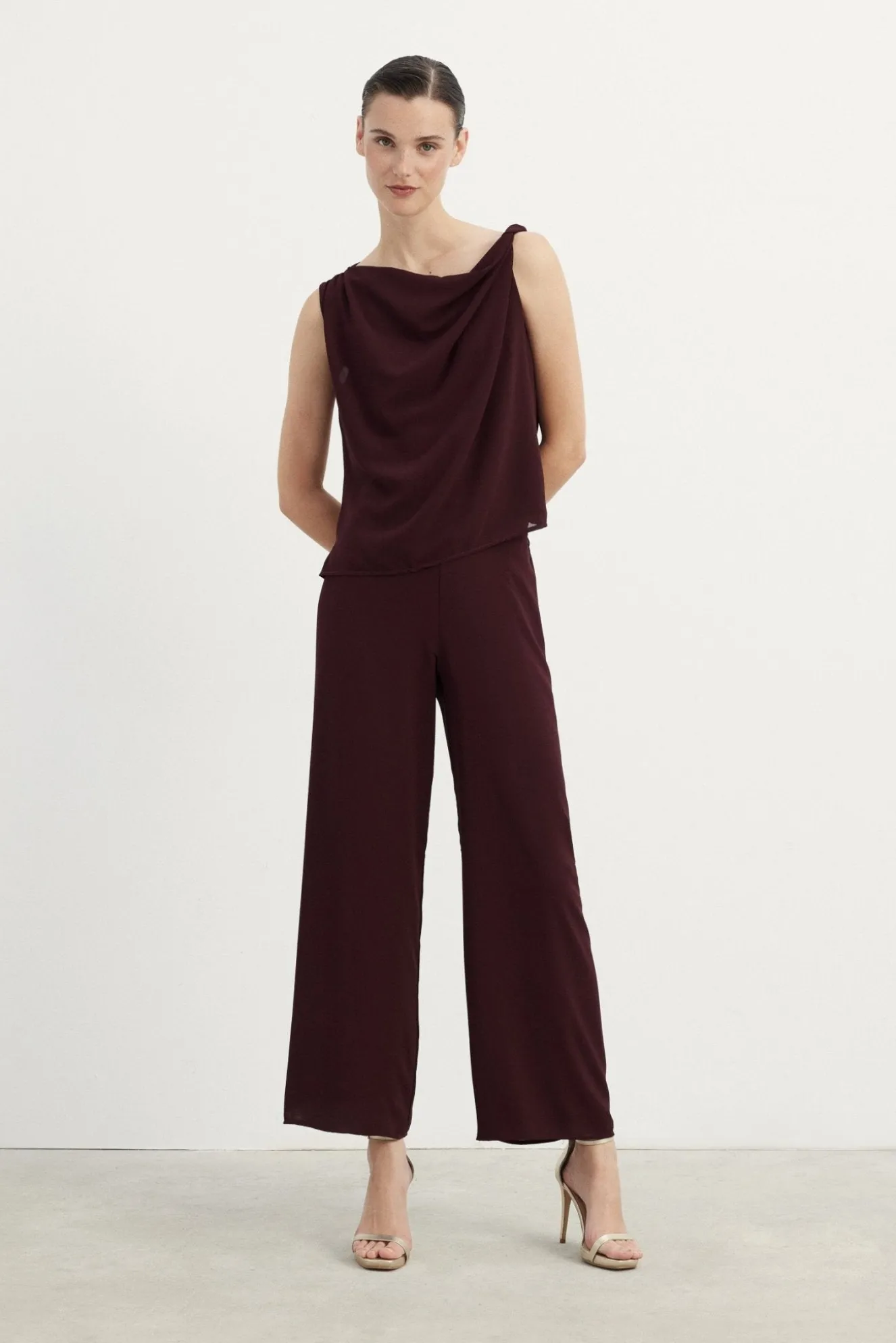 RÍO Blouse Burgundy