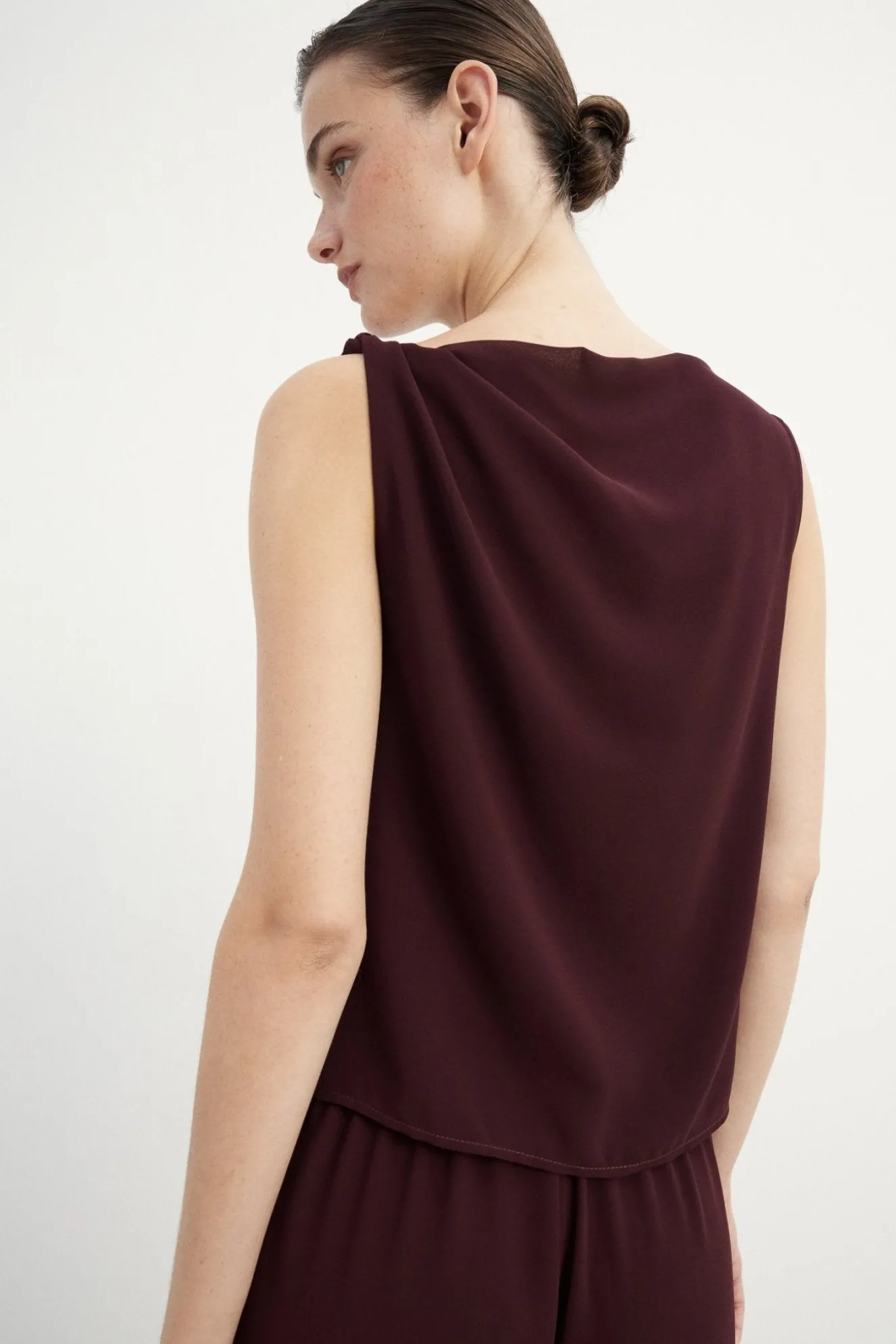 RÍO Blouse Burgundy