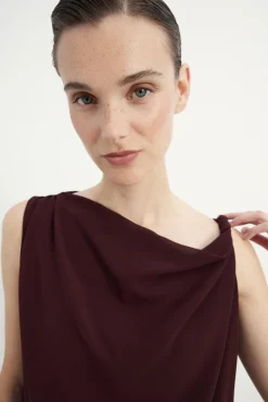 RÍO Blouse Burgundy