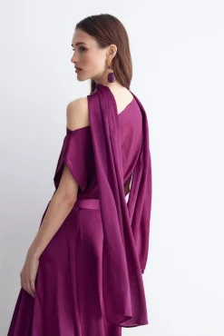ROYALE Scarf Grape