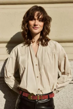 RUSSEL Beige Blouse