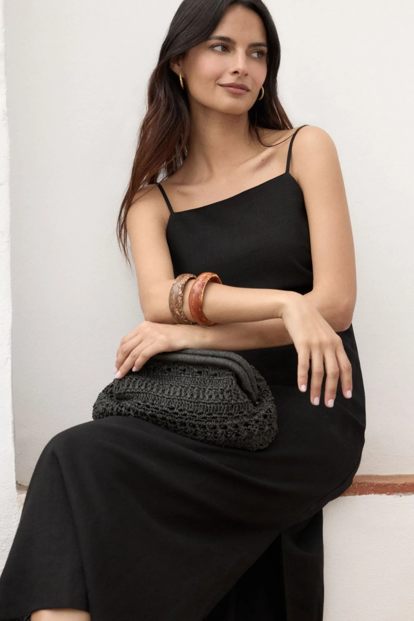 SALAMINA Black Dress