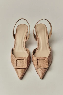 Stiletto NURIA Beige Texture