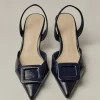 Stiletto NURIA Petite Patent Leather Navy