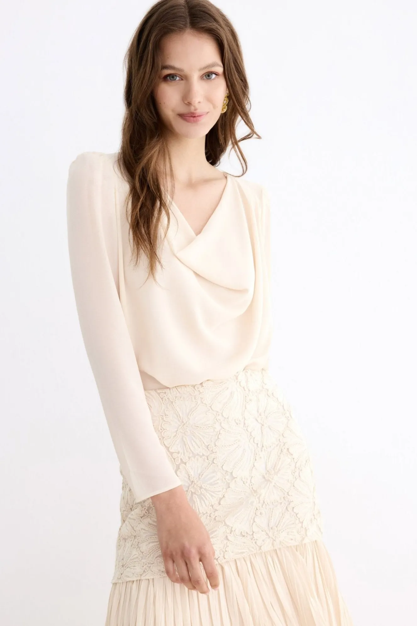 SUNRISE Beige Blouse