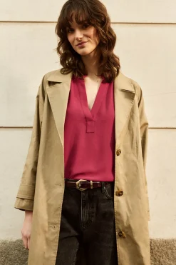 TÍBER Belt Charol Burgundy