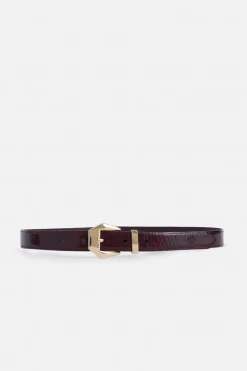 TÍBER Belt Charol Burgundy