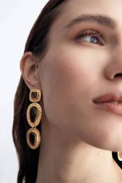 TEMIS Earring Brown