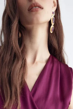 TEMIS Earring Grape