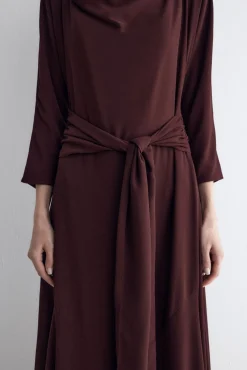 TERRE Burgundy Dress