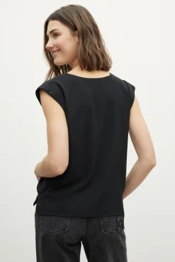 THEA Black Blouse
