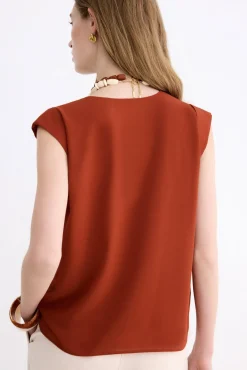 THEA Burnt Blouse