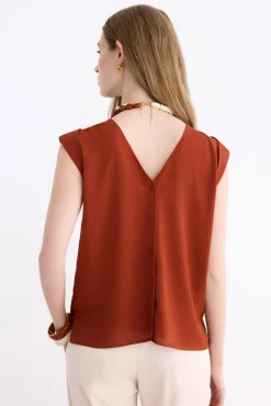 THEA Burnt Blouse