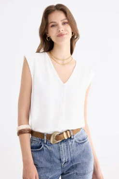 THEA White Blouse