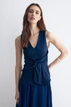 Top CHIARA Navy