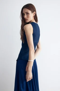 Top CHIARA Navy