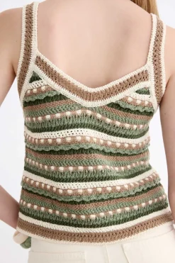 Top GUINEA Emerald Stripes